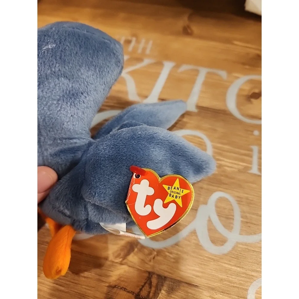 RARE Scoop the Pelican Beanie Baby‎ Retired TY 1996